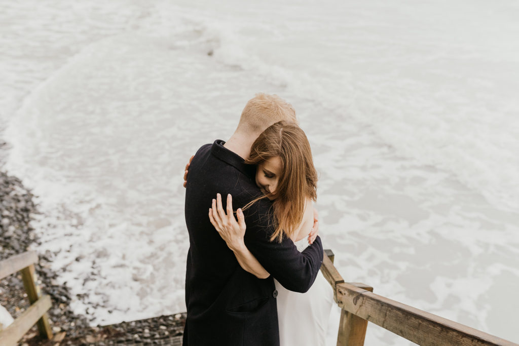 wedding next to the baltic sea